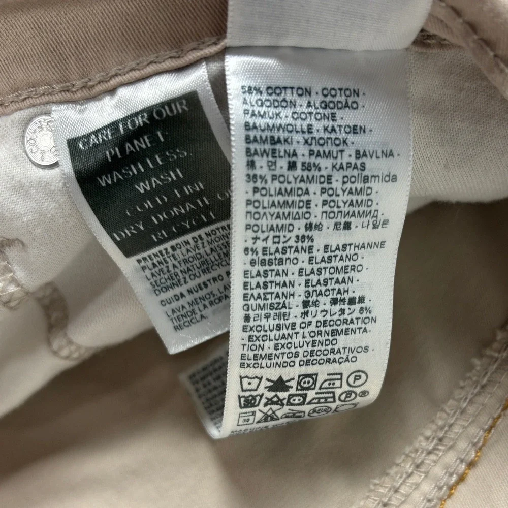 Levi's 511 Slim Fit Chino Pants 32x32 Measures 34x32 Tan 04511-2279